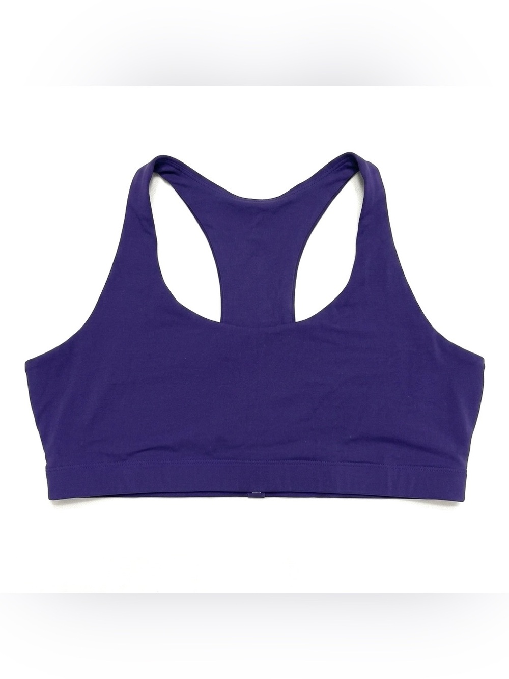 Outdoor Voices Purple Racerback Sports Bra XL Plum Medium Support Activewear